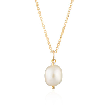  Hannah Martin Baroque Pearl Necklace with Slider Clasp - by Scream Pretty
