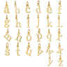  Gold Plated Letter Charm - by Scream Pretty