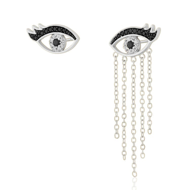  Crying Eyes Mismatched Stud Earrings - by Scream Pretty