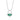 Green Cleopatra Snake Chain Necklace by Scream Pretty