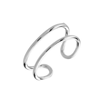 Double Band Adjustable Ring
