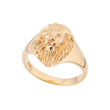  Lion Head Signet Ring - by Scream Pretty