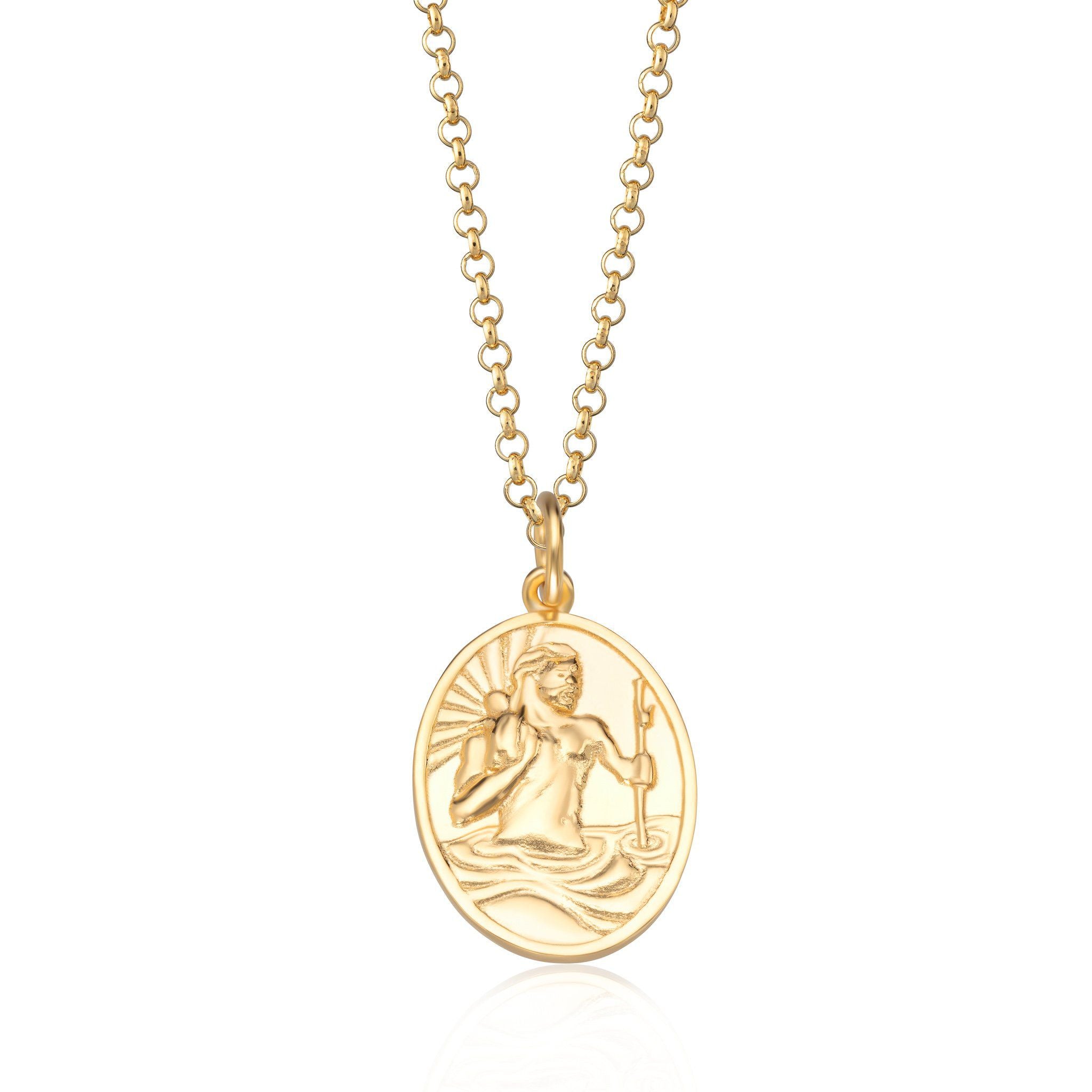 St Christopher Necklace - by Scream Pretty