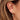 Hannah Martin Aquamarine Baguette Charm Hoop Earrings by Scream Pretty