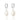  Hannah Martin Sparkle Huggie Earrings with Baroque Pearls - by Scream Pretty