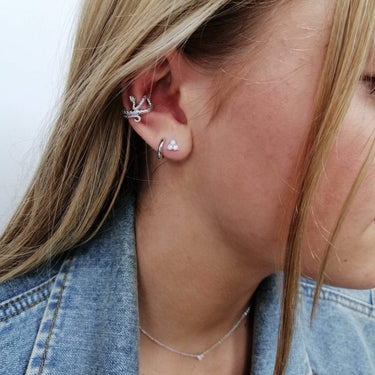 Opal Trinity Stud Earrings - by Scream Pretty