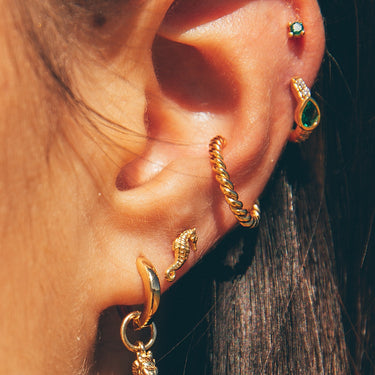 Seahorse Stud Earrings by Scream Pretty