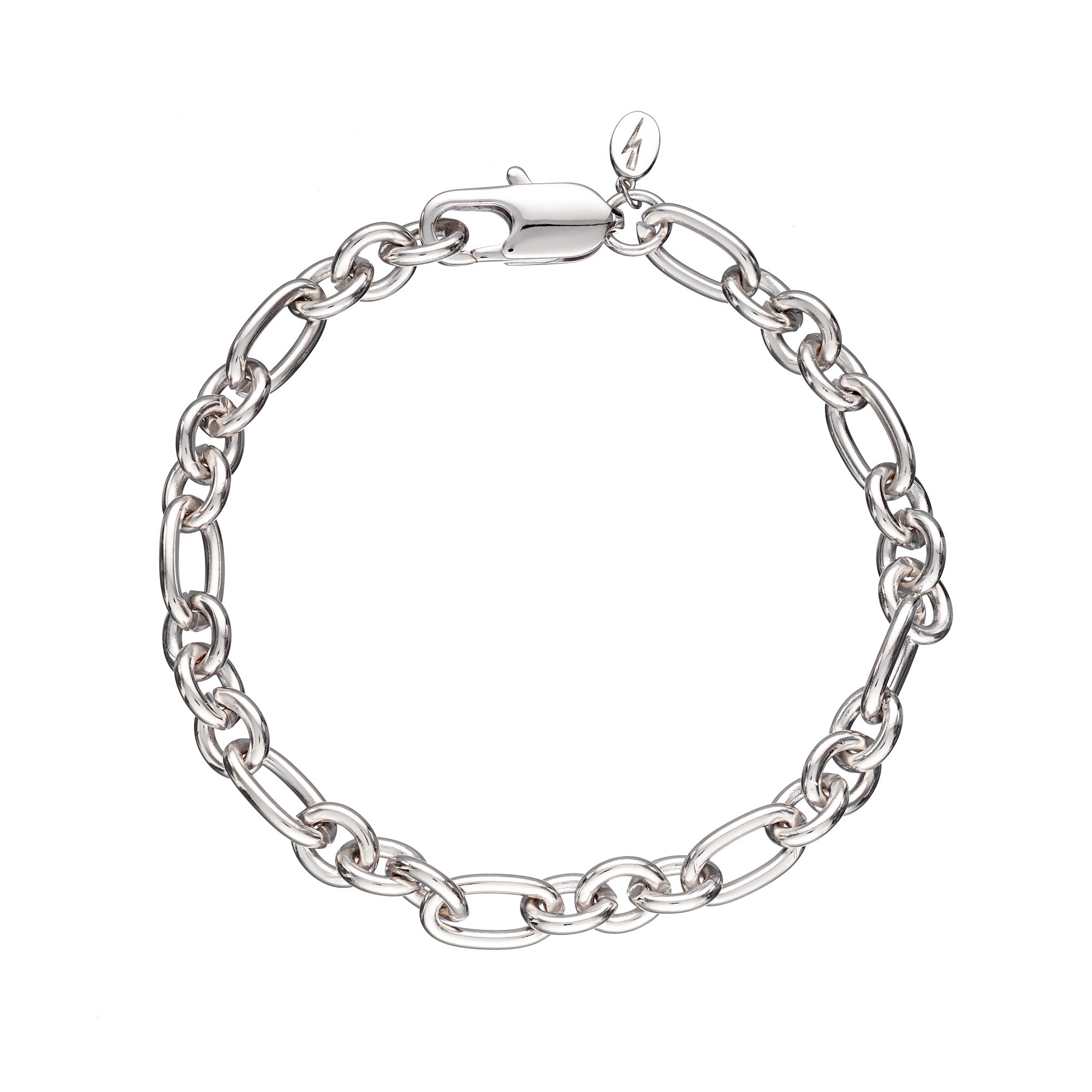 Chunky Chain Bracelet with Parrot Clasp by Scream Pretty