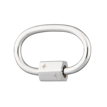  Oval Carabiner Charm Lock - by Scream Pretty