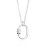 Oval Carabiner Charm Collector Necklace  Necklace by Scream Pretty