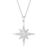 Large Sparkling Starburst Necklace with Slider Clasp - by Scream Pretty