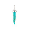  Turquoise Spike Charm - by Scream Pretty