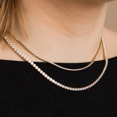 Classic Tennis Chain Necklace