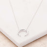  Horn Necklace with Slider Clasp - by Scream Pretty
